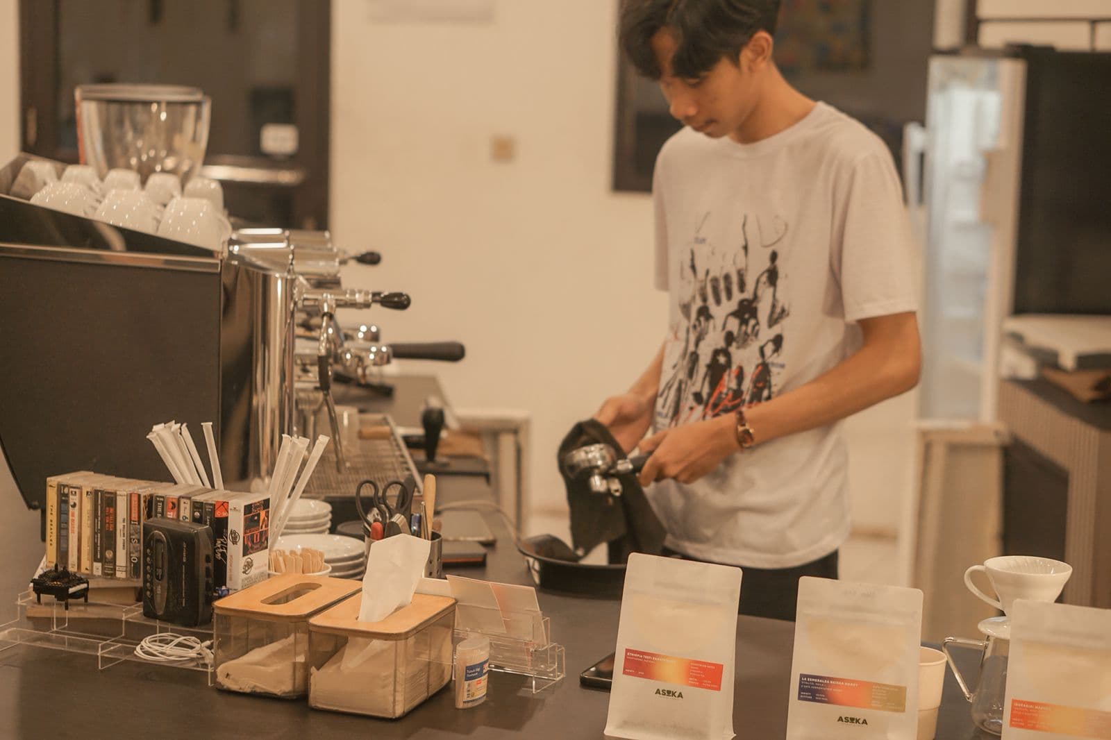 Cafe interior